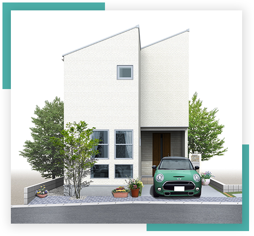 ブランピュール2階建て