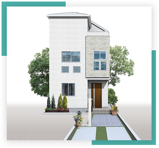 ブランピュール2階建て