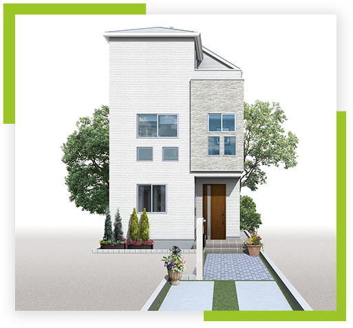 ブランピュール2階建て