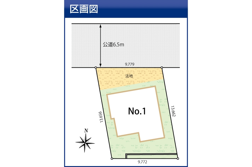横浜市青葉区市ヶ尾町売地 全1区画