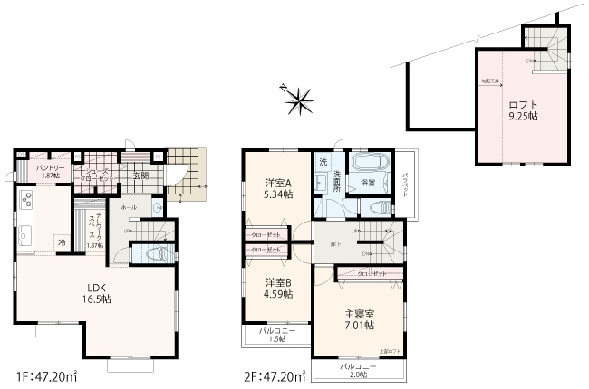 川崎市麻生区栗木3丁目 全9棟 2期3棟