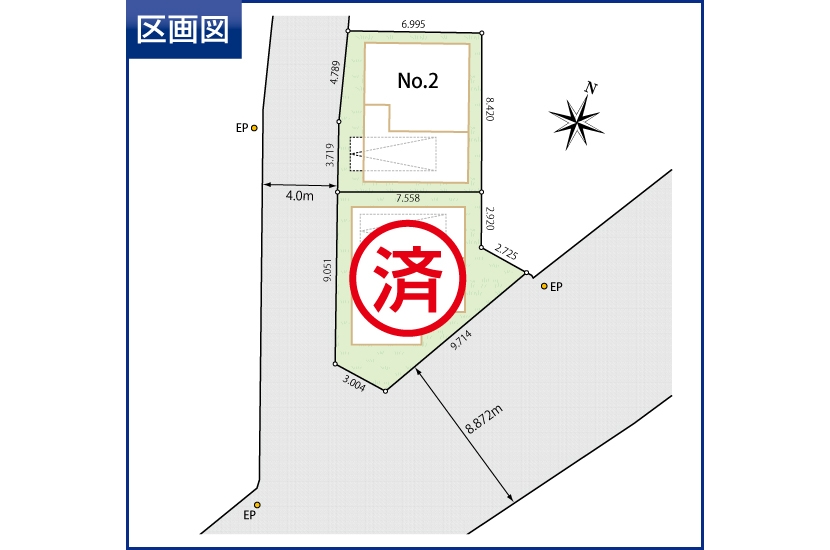 川崎市多摩区生田6丁目 全2棟